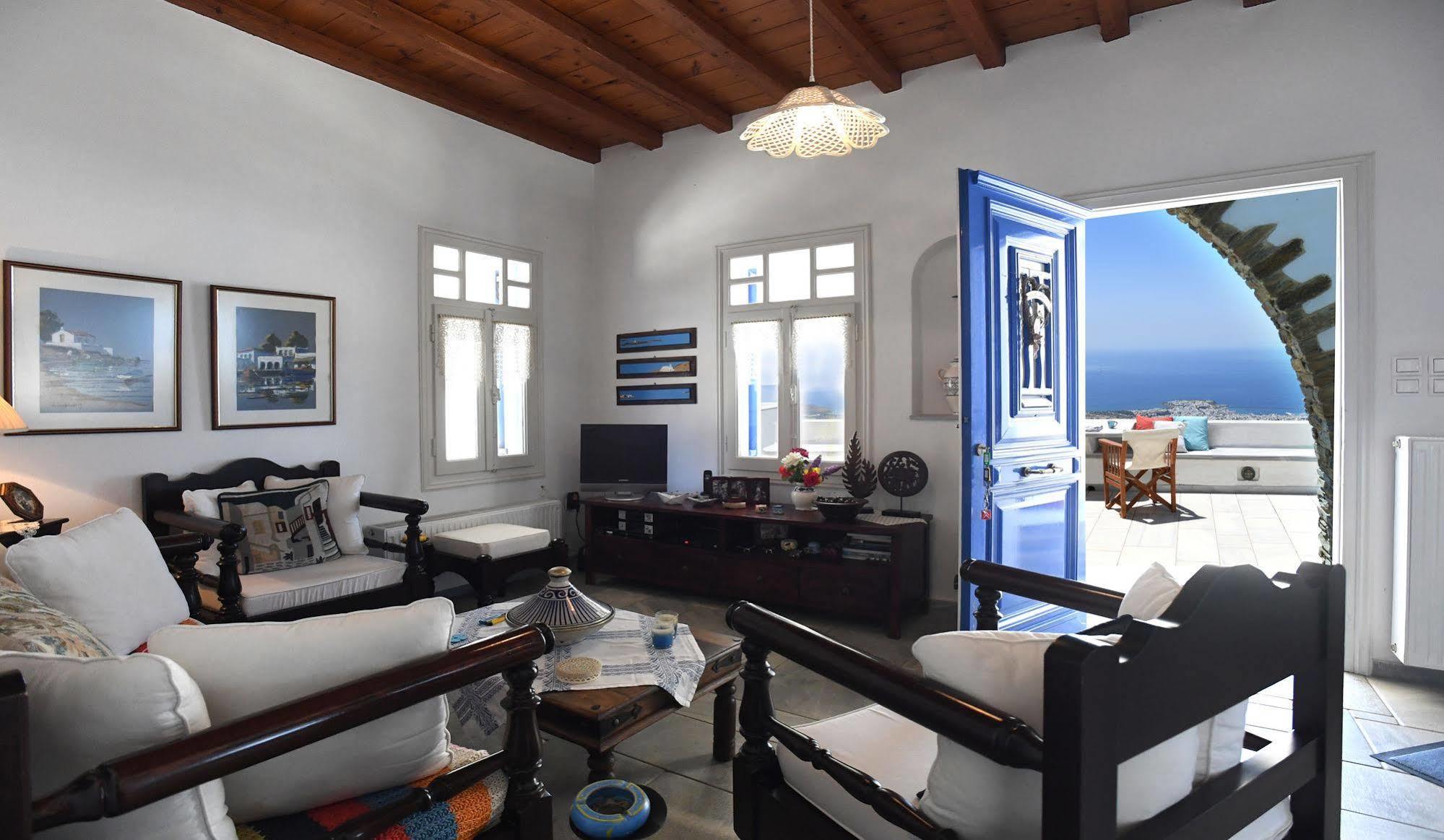 Tinos Sky View Villa Arnados Buitenkant foto