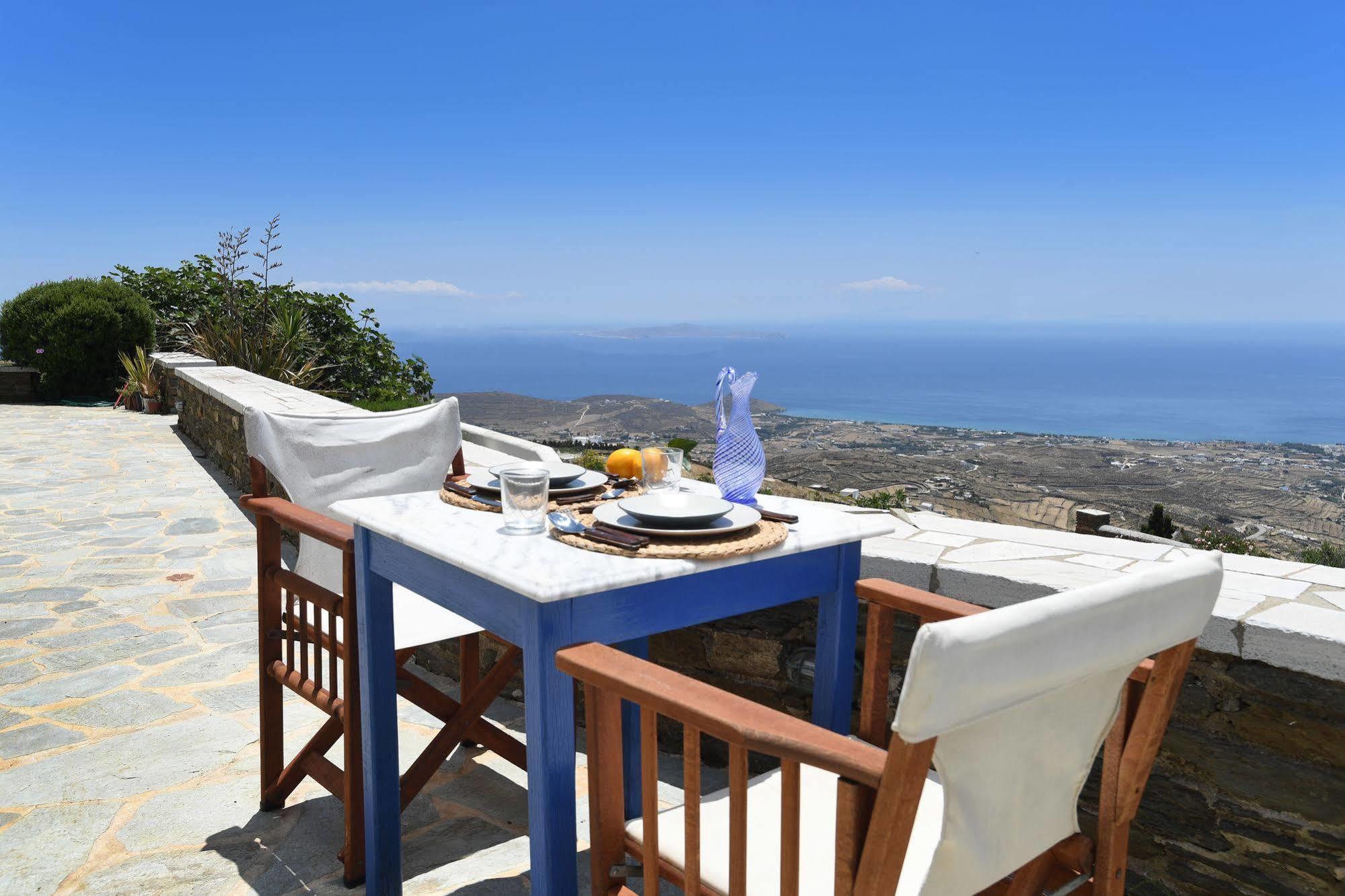 Tinos Sky View Villa Arnados Buitenkant foto