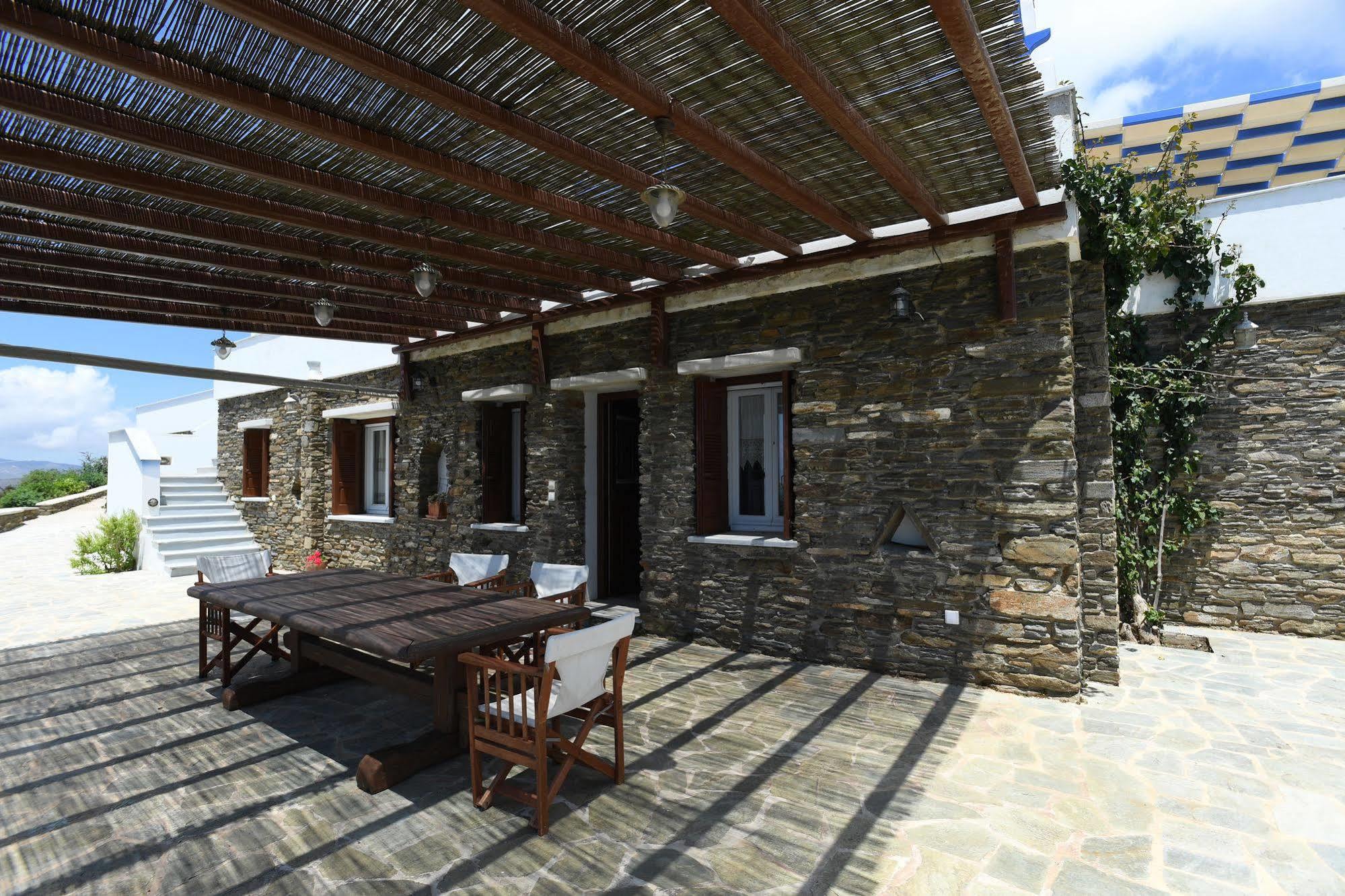 Tinos Sky View Villa Arnados Buitenkant foto