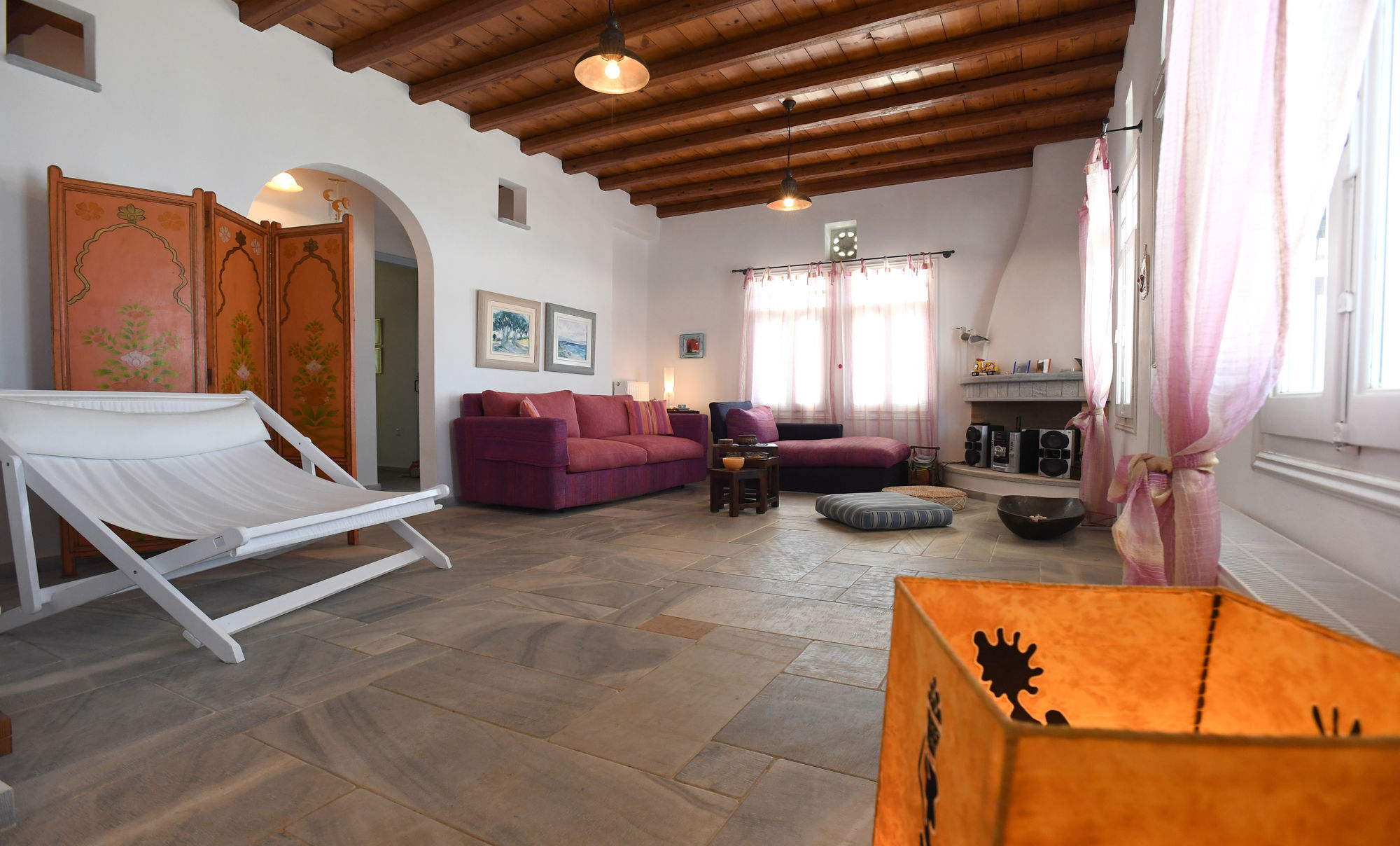 Tinos Sky View Villa Arnados Buitenkant foto